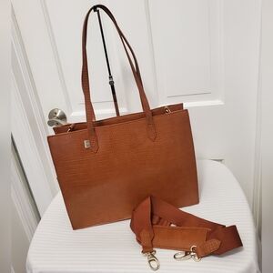 BEIS Brown Tote Bag